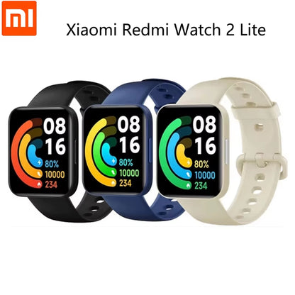 Redmi Watch 2 Lite Smart Watch Bluetooth Mi Band 1.55Inch HD GPS Blood Oxygen Sport Bracelet Smartwatch